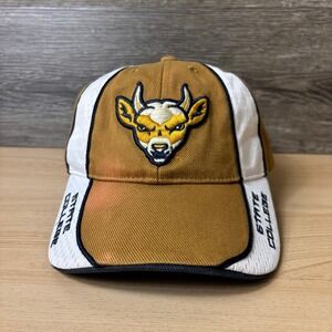 State College Spikes Hat Cap Strap Back Brown MiLB Baseball Adjustable